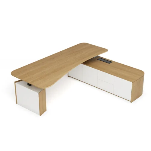 Sendi E L-shaped Executive Standing Desk