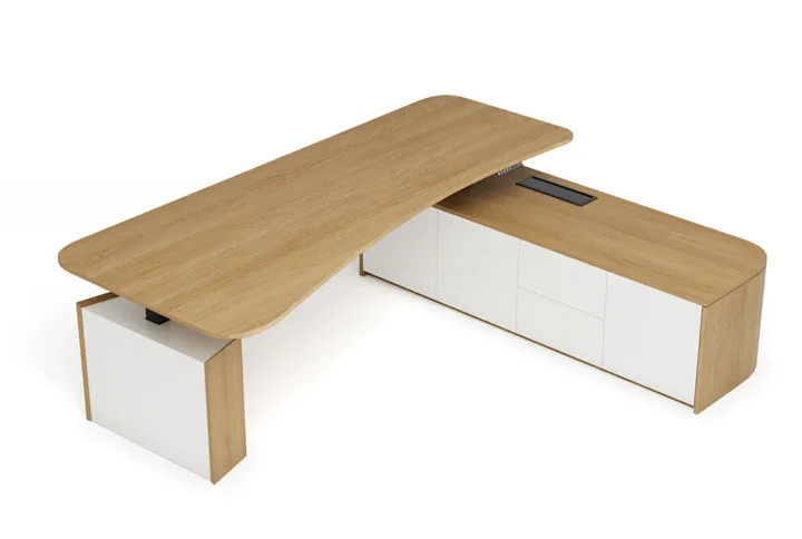 Sendi E L-shaped Executive Standing Desk