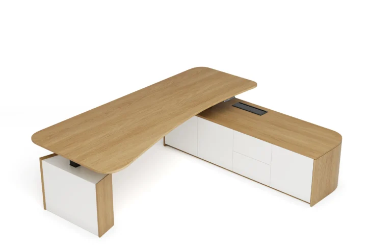 Sendi E L-shaped Executive Standing Desk