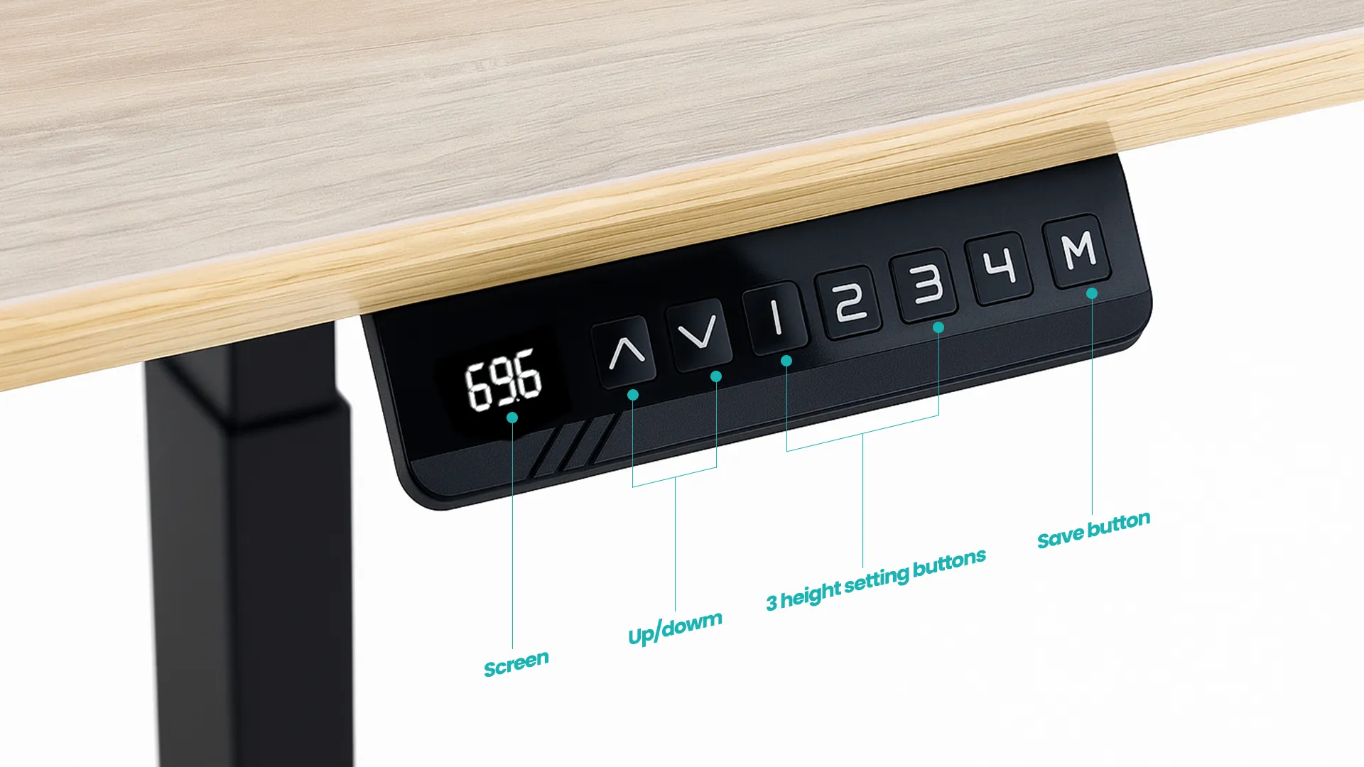keypad with 4 presets