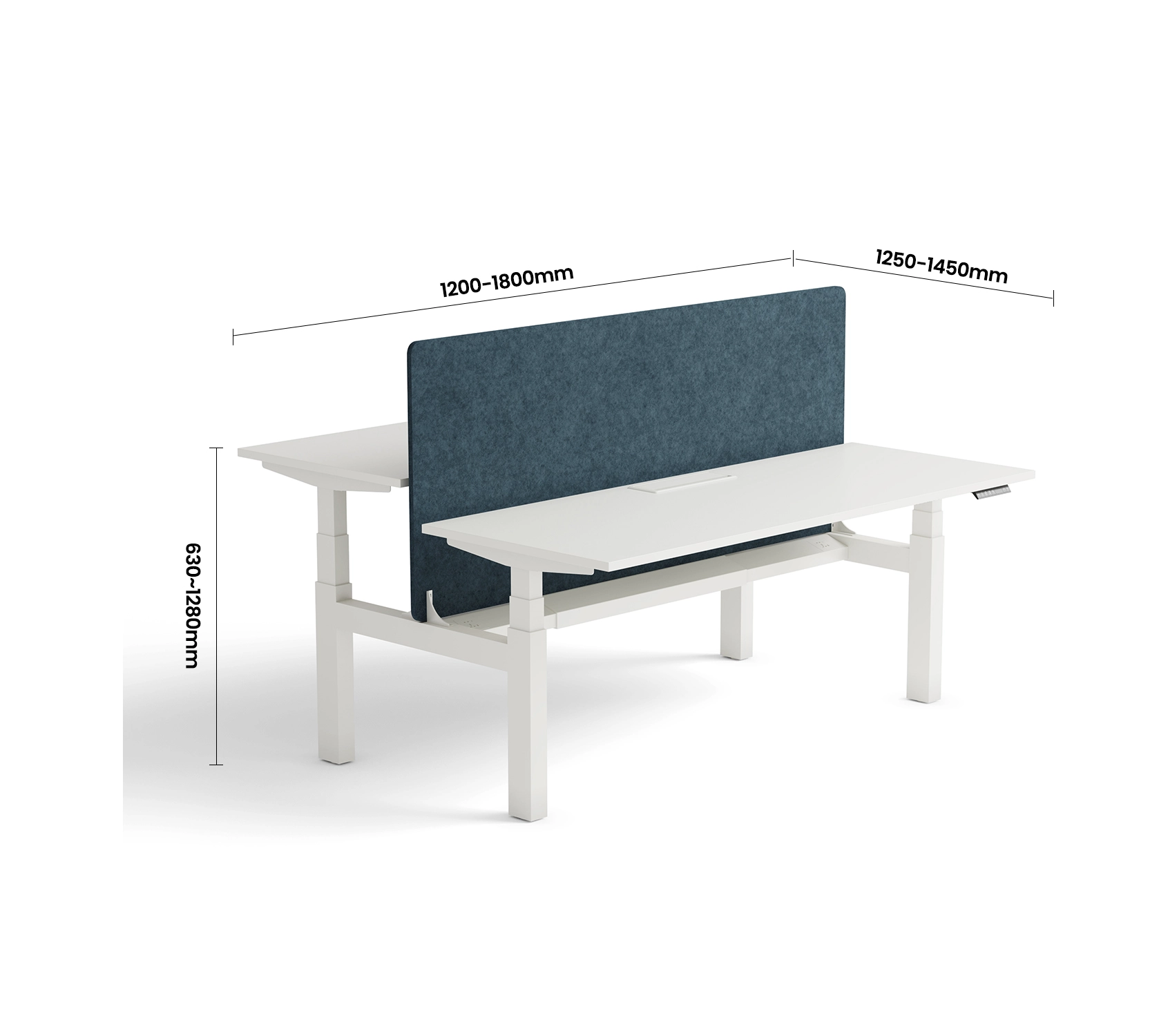 sendi standing desk workstation spec 1