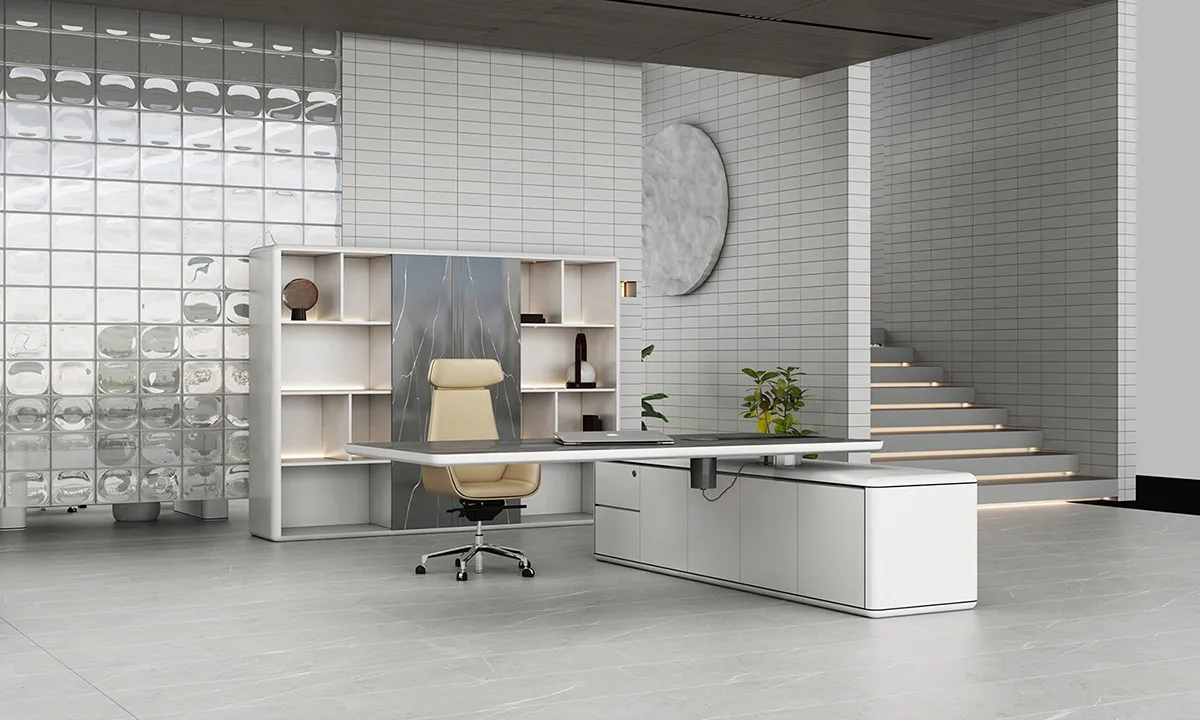 Astra L-Shaped Executive Desk Gallay 2