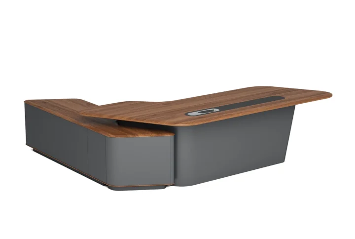 Minotti L-Shaped Executive Desk 1