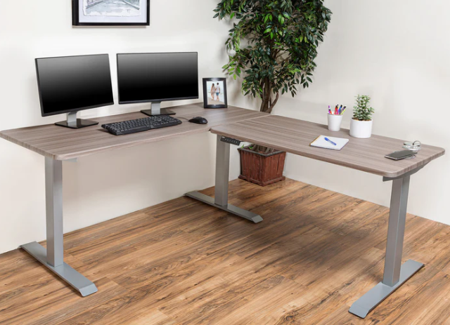 Brödan Electric Standing L Desk