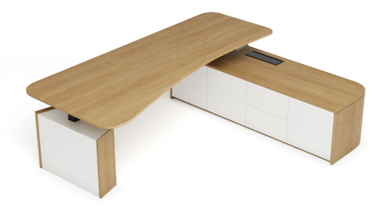 Liftdesk Sendi E L-Shaped Executive Standing Desk