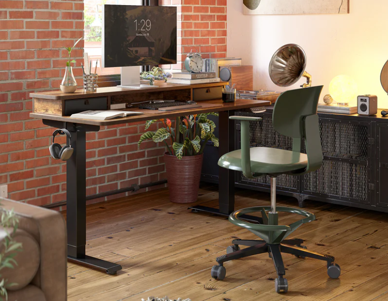 Fezibo Standing Desk with Drawer