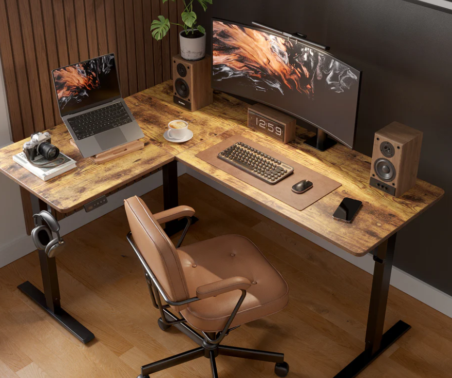 Fezibo L-Shaped Electric Desk