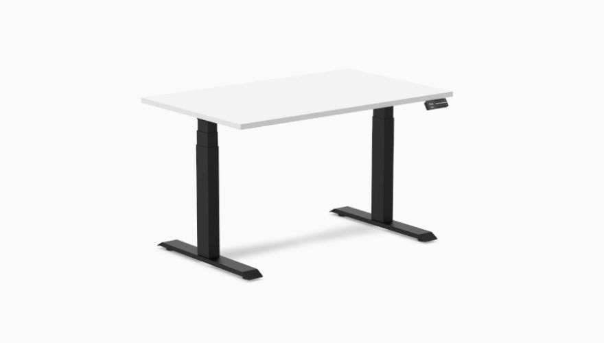 Desky Dual Laminate Sit Stand Desk