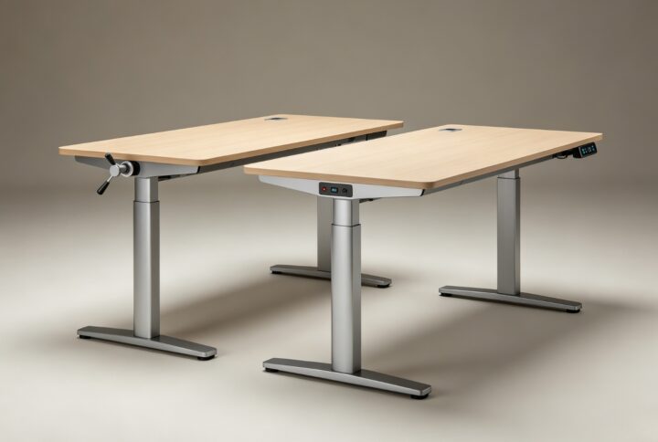 Hand Crank vs Electric Standing Desk: Which Standing Desk Is Better in 2026?