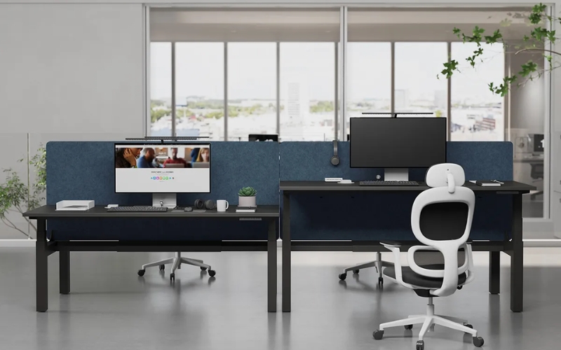 LiftDesk Four-Leg Standing Desk